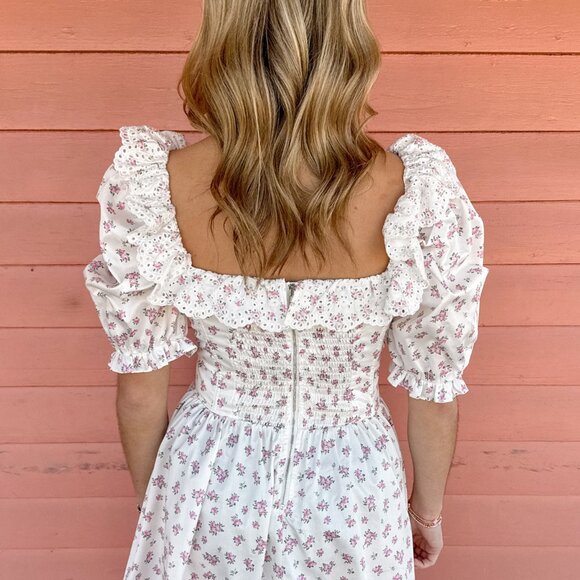 NWT For Love & Lemons Noam Mini Dress - Picture 6 of 10